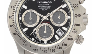 M*n様 TECHNOS クロノグラフ TE4001SB TECHNOS（時計） 【テクノス】 TECHNOS ソーラーウォッチ 太陽