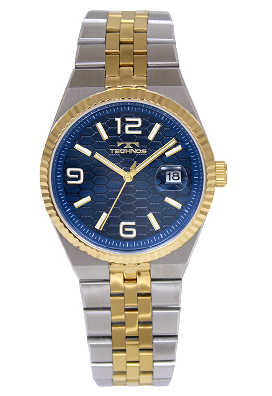 T6C36TN　ﾌﾞﾙｰ･ｺﾞｰﾙﾄﾞ/ｺﾝﾋﾞﾍﾞﾙﾄ